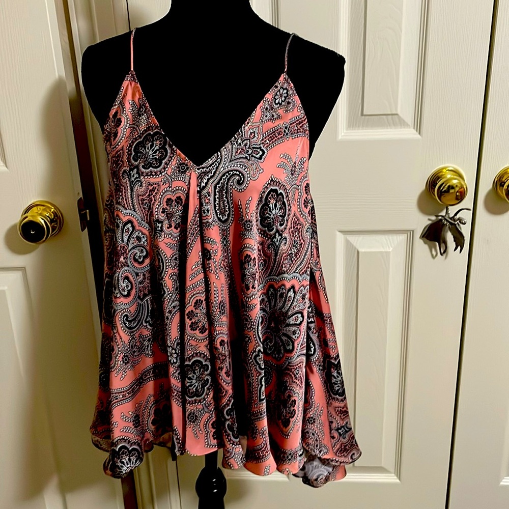 Summer is calling. NEW w/tags Caroline Constas spaghetti strap top size medium.